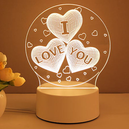3D Acrylic Lampe